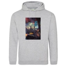 Hoodie with Print Sea Of ​​Thieves Theme Print - 2XL grey