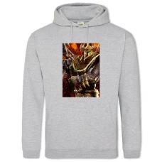 Hoodie with Print Spellforce Hero - 2XL grey