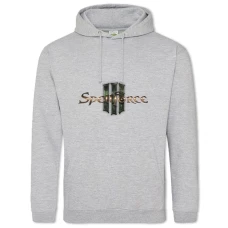 Hoodie with Print Spellforce Logo - 2XL grey