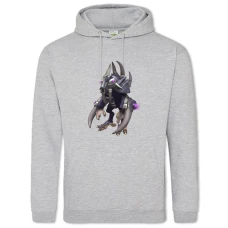 Hoodie with Print Spore Print Monster - 2XL grey