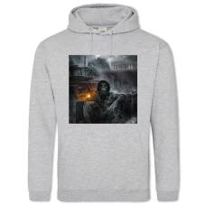 Hoodie with Print Stalker Theme Hero - 2XL grey