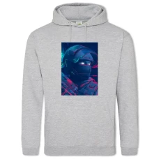 Hoodie with Print Standoff 2 Hero - 2XL grey