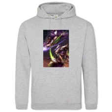 Hoodie with Print Starcraft Print - 2XL grey