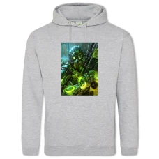 Hoodie with Print Starcraft Hero - 2XL grey