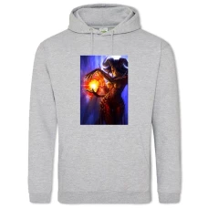 Hoodie with Print Starcraft Magic Hero - 2XL grey