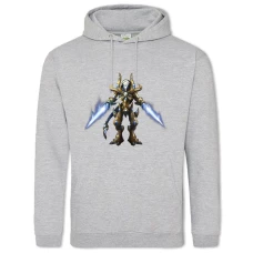 Hoodie with Print Starcraft Hero Print - 2XL grey