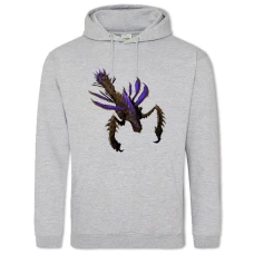 Hoodie with Print Starcraft Creature Print - 2XL grey