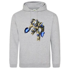 Hoodie with Print Starcraft Print Hero - 2XL grey