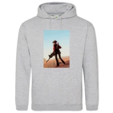 Hoodie with Print Team Fortress Theme - 2XL grey