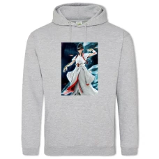 Hoodie with Print Tekken Beautiful Girl - 2XL grey