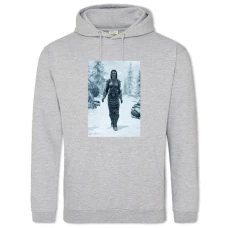 Hoodie with Print The Elder Scrolls Powerful Woman Hero - 2XL grey