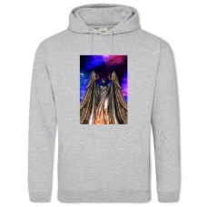 Hoodie with Print The Elder Scrolls Statue To Meridia - 2XL grey
