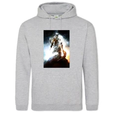 Hoodie with Print The Elder Scrolls Hero Print - 2XL grey