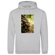 Hoodie with Print The Elder Scrolls SprIGGan - 2XL grey