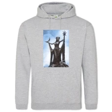 Hoodie with Print The Elder Scrolls Shrine Of Azura - 2XL grey