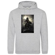 Hoodie with Print The Elder Scrolls Archer - 2XL grey