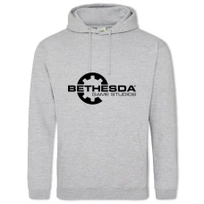 Hoodie with Print The Elder Scrolls Bethesda - 2XL grey