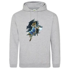 Hoodie with Print The Legend Of Zelda Hero Archer - 2XL grey