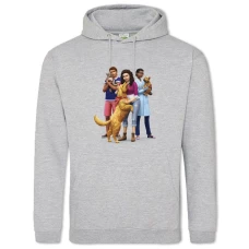 Hoodie with Print The Sims Heroes With Dog - 2XL grey