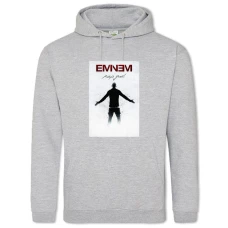 Hoodie with Print Eminem - 2XL grey