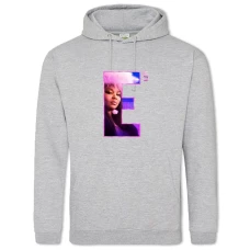 Hoodie with Print Lizzo - 2XL grey