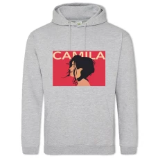 Hoodie with Print Camila Cabello 2 - 2XL grey