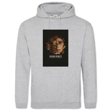 Hoodie with Print Shawn Mendes - 2XL grey
