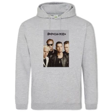 Hoodie with Print Depeshe Mode - 2XL grey