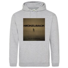 Hoodie with Print Nickelback - 2XL grey