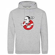Худи с принтом Я есть хуй..ло - 2XL серый