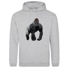 Худи с принтом Горилла - 2XL серый