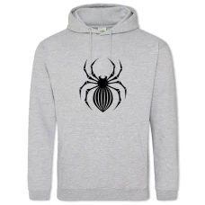 Hoodie with Print Art Of Spider 3 - 2XL grey