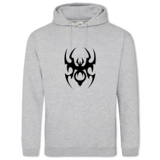 Hoodie with Print Art Of Spider 4 - 2XL grey