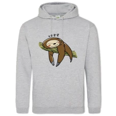 Hoodie with Print Sleeper - 2XL grey