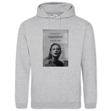 Hoodie with Print Taylor Swift - 2XL grey