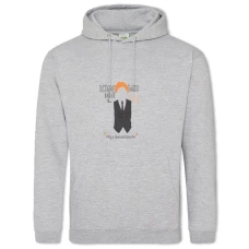 Hoodie with Print Ed Sheeran - 2XL grey