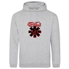 Hoodie with Print Red Hot Chili Peppers 2 - 2XL grey