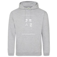 Hoodie with Print Metallica 2 - 2XL grey