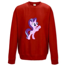 Sweatshort with Print My Little Pony Starlight Glimmer - XS  red