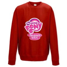 Sweatshort with Print My Little Pony Friendship Is Magic - XS  red