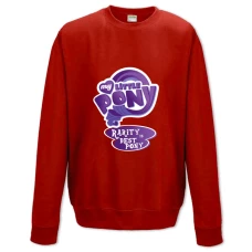 Sweatshort with Print My Little Pony Rarity Best Pony - XS  red