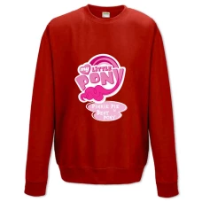 Sweatshort with Print My Little Pony Pinkie Pie Best Pony - XS  red