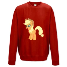 Sweatshort with Print My Little Pony Applejack - XS  red
