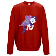Sweatshort with Print My Little Pony Rarity - XS  red