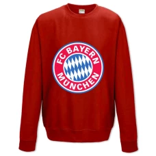 Sweatshort with Print Fc Bayern Logo - XS  red