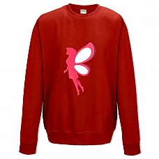 Sweatshort with Print March 8 Butterfly - XS  red