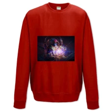 Sweatshort with Print Game Artifact Hero - XS  red