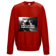 Sweatshort with Print Modern Warfare - XS  red