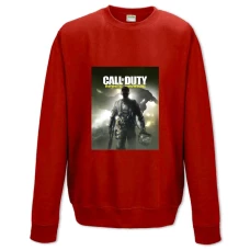 Sweatshort with Print Infinite Warfare - XS  red