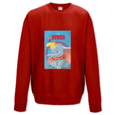 Свитшот с принтом Дамбо Главная Тема - XS красный